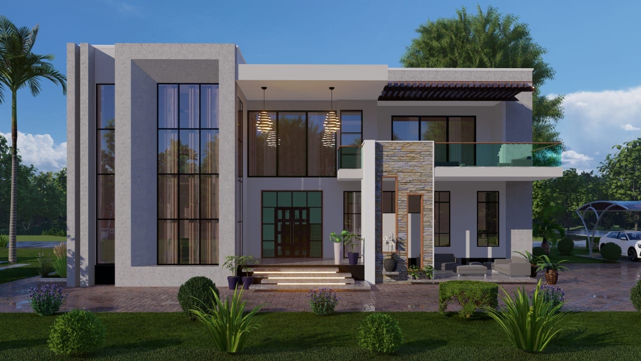 The Fluted Pillar Twin Duplex