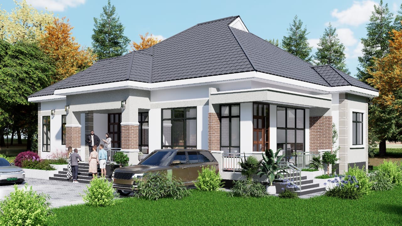 The Brick Wainscot Bungalow