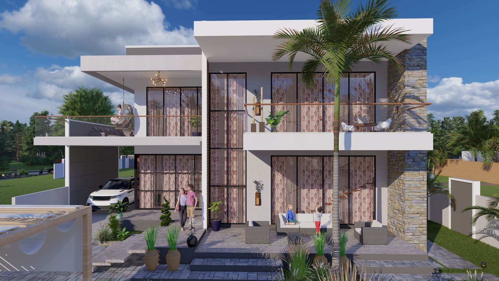 The Ikat Curtain Villa