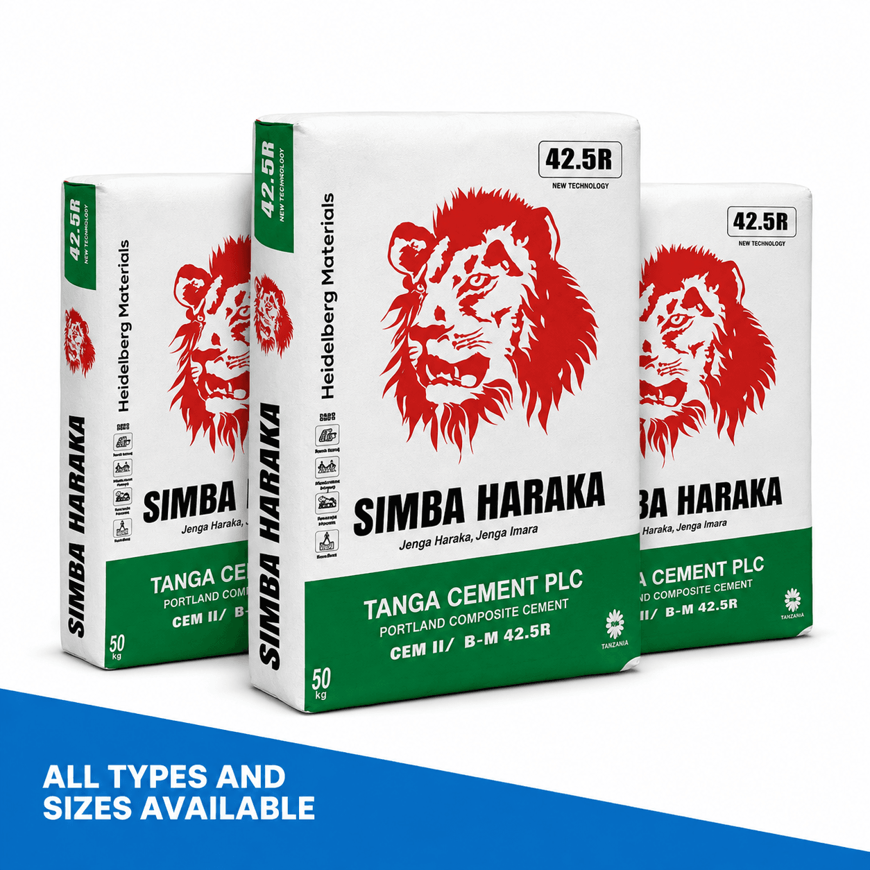 Simba Barabara 32.5N Cement (50kg)