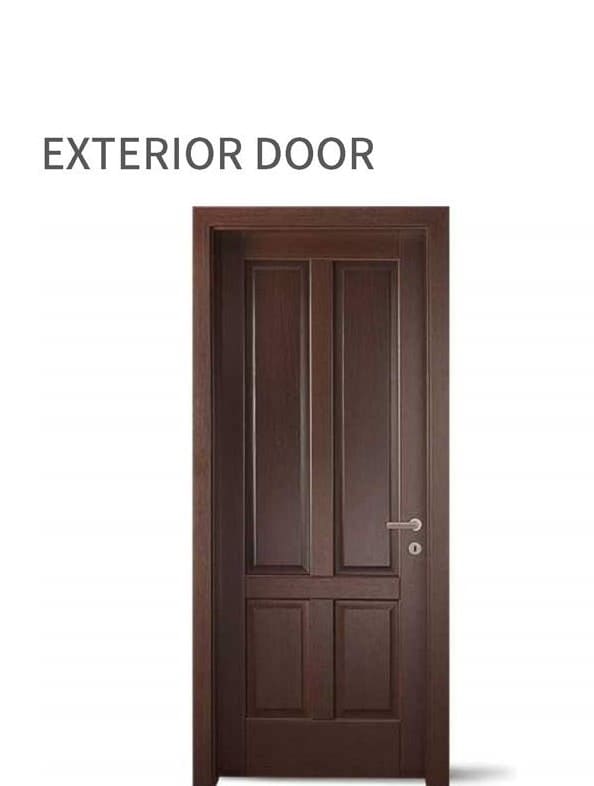 Exterior Door — Classic Panel with Sidelight