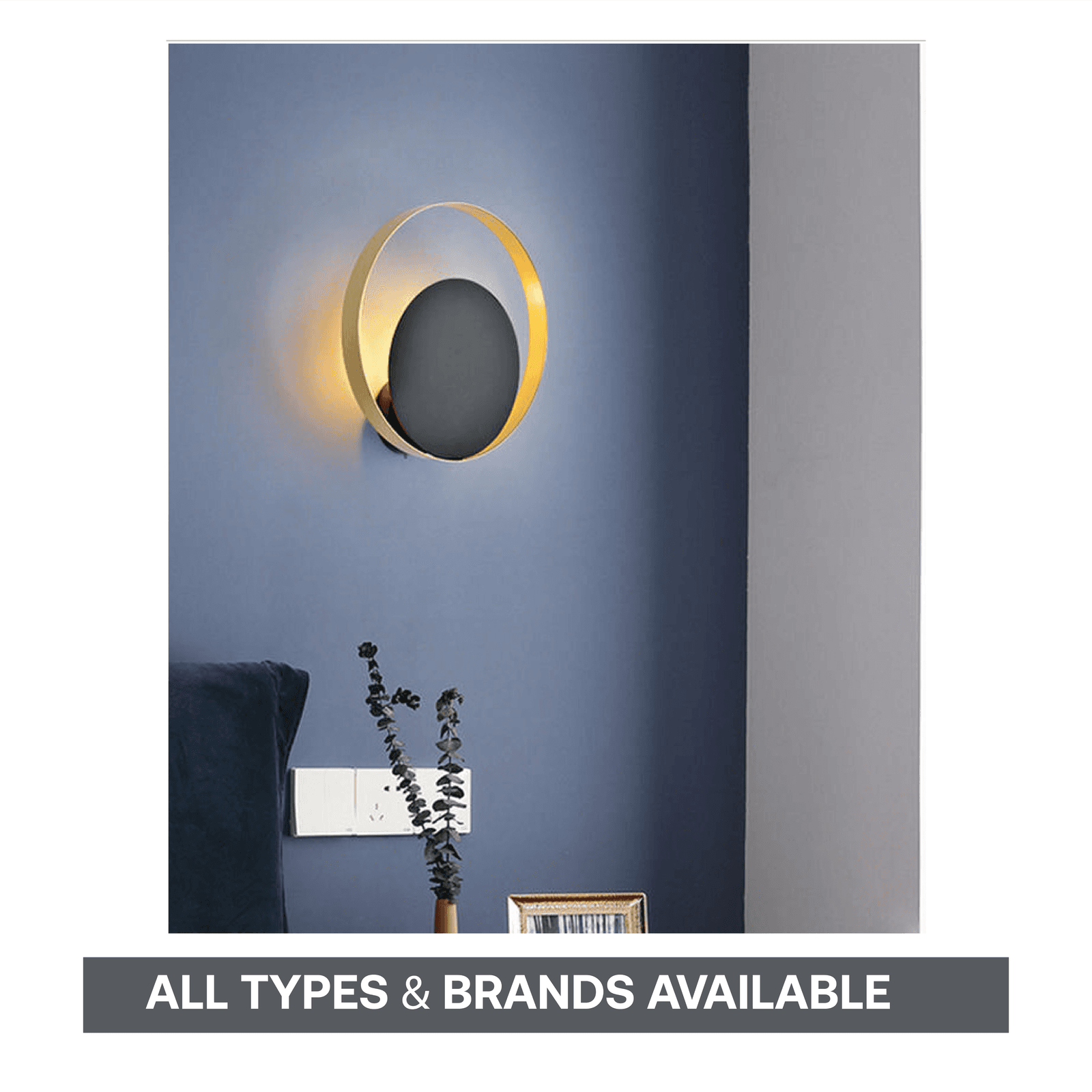 Minimalist LED Wall Sconce (Indoor)