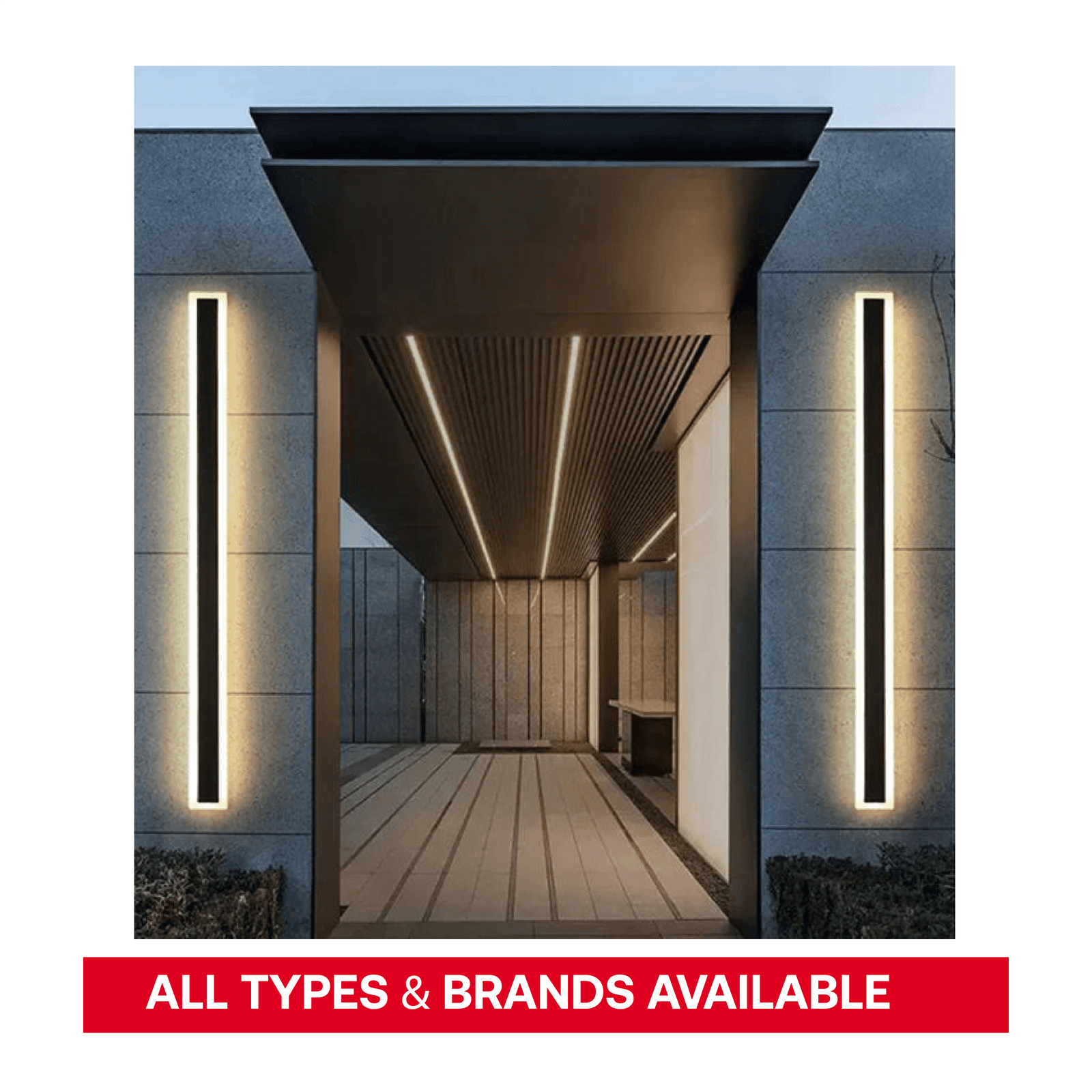 LED Outdoor Wall Light — Modern