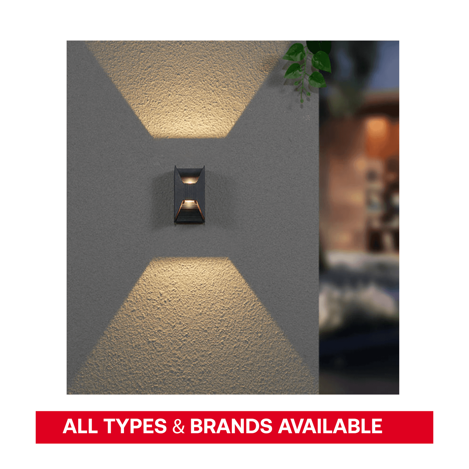 LED Outdoor Up-Down Wall Light