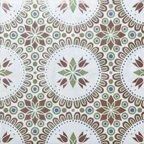 Artistic Tile — Blue Paisley