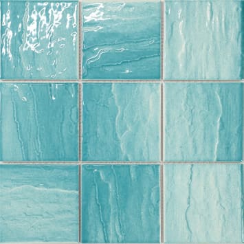 Porcelain Mosaic Tile — Teal