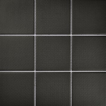 Porcelain Mosaic Tile — Black